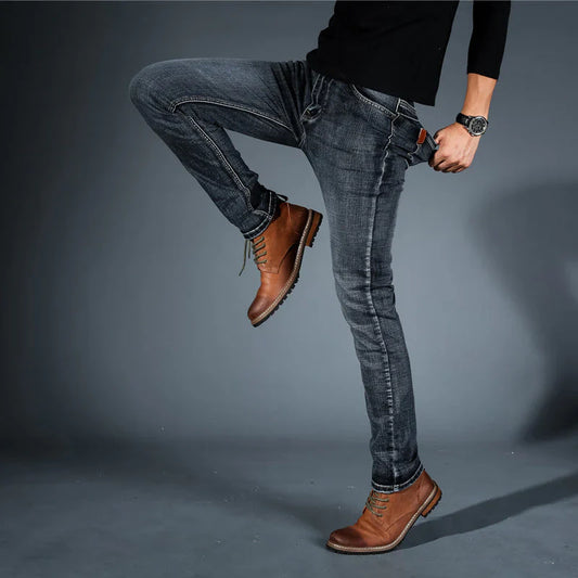 Jean extensible de qualité supérieure