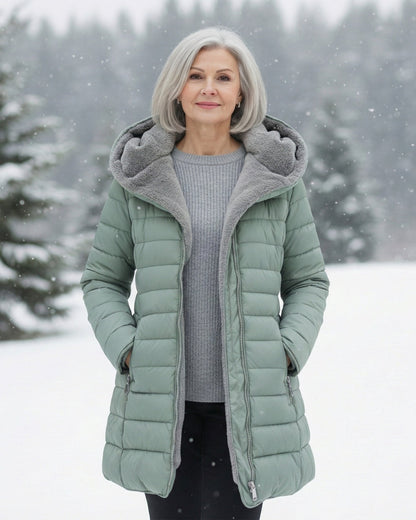 Marguerite™ — Veste matelassée chaude confortable élégante