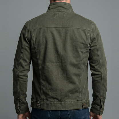 François™ | Veste vintage en coton avec fermeture zippée