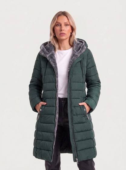 Marguerite™ — Veste matelassée chaude confortable élégante