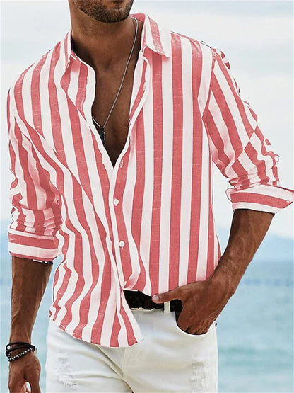 Thomas™ | Chemise Rayée Été Légère