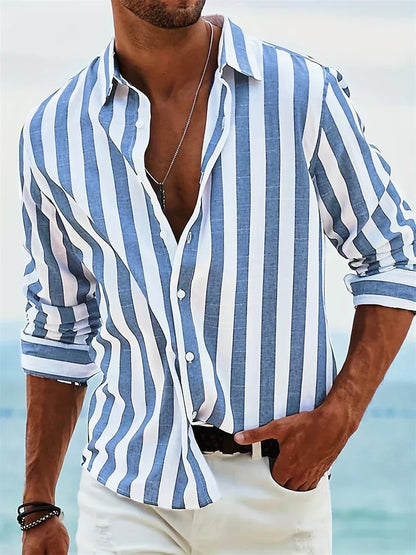 Thomas™ | Chemise Rayée Été Légère