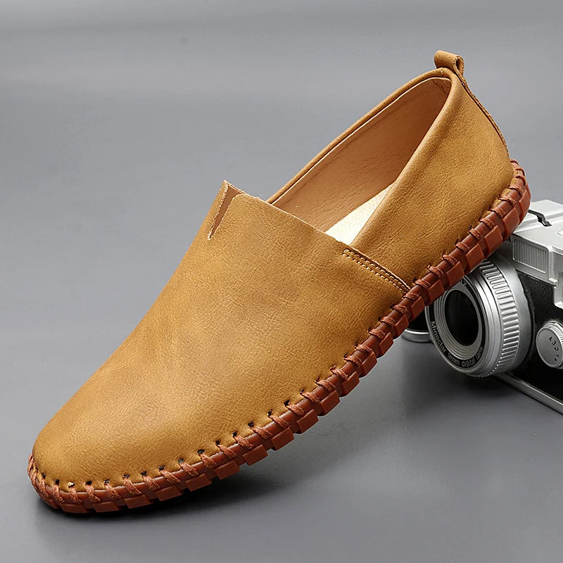 Mocassins en cuir Santorini