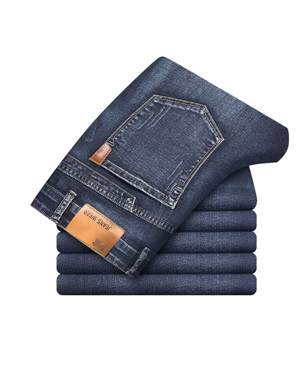 Jean extensible de qualité supérieure
