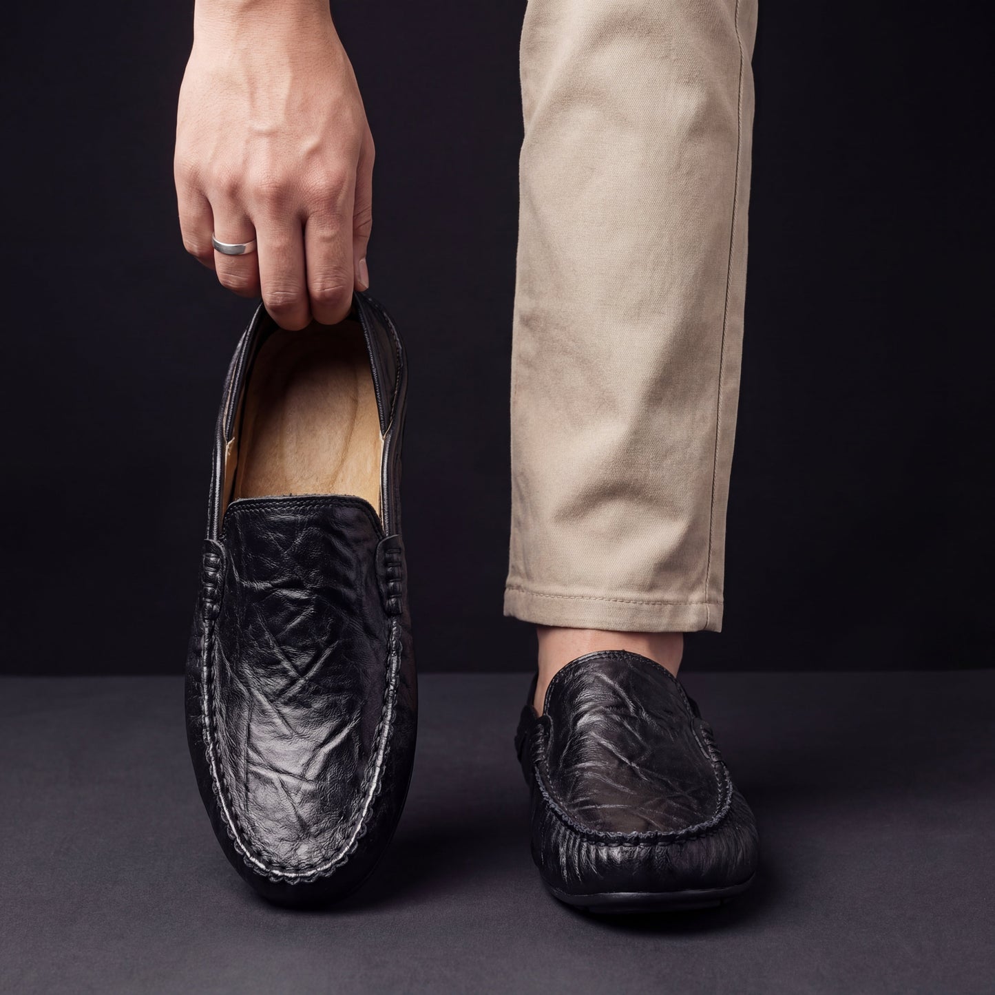 Jorin | Mocassins en cuir pour homme